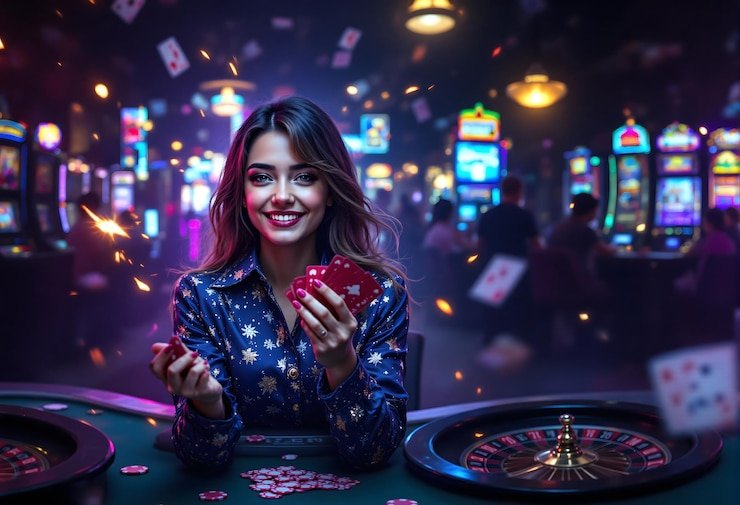 Studio French Roulette live dealer di king777 dengan roda roulette single-zero dan tata letak meja Prancis